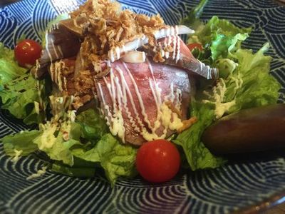 2014年12月10日YBSてててTV紹介された飲食店ランチ塩甲州市塩山.jpg
